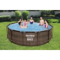Steel Pro MAX Rack Pool 366x100 Braz 12 stop BESTWAY 4v1 + Pumpa Filtr + Žebřík