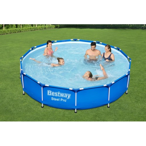 Steel Pro Steel Pool 366x76 Kulatý BESTWAY na zahradu