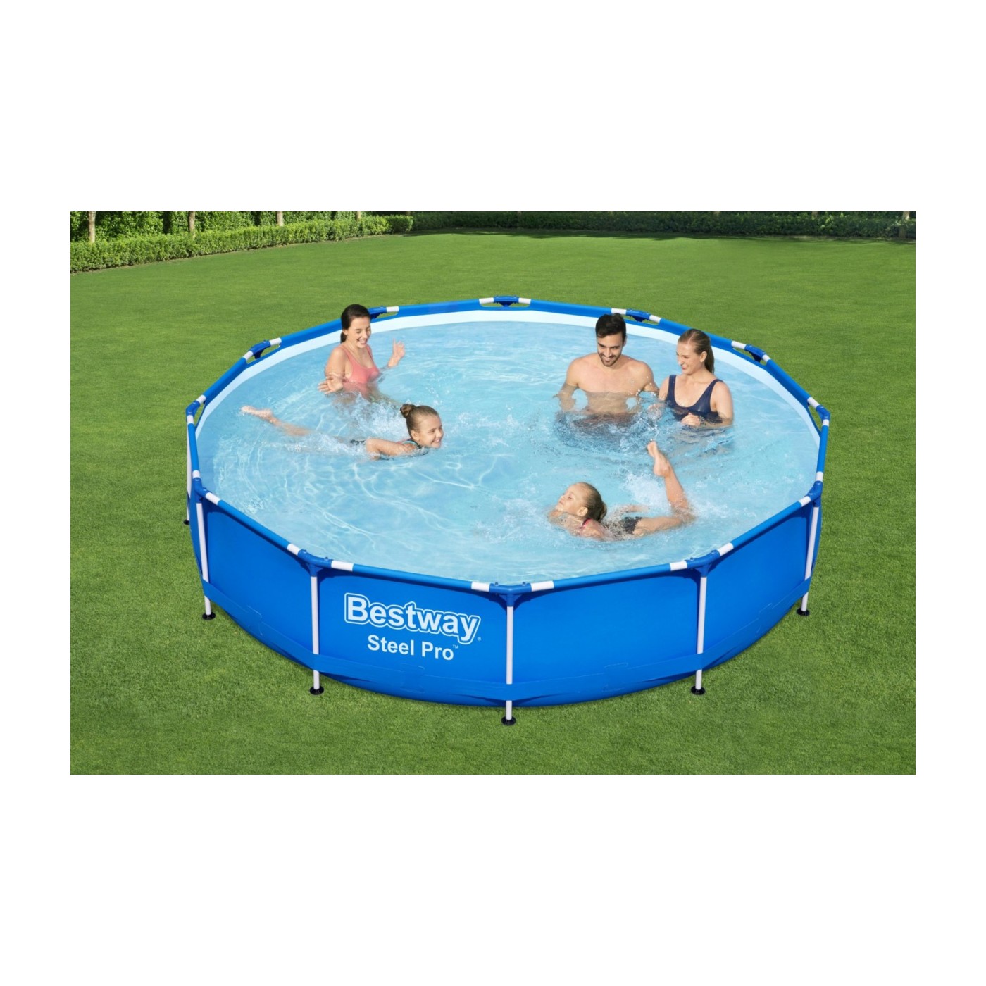 Steel Pro Steel Pool 366x76 Kulatý BESTWAY na zahradu