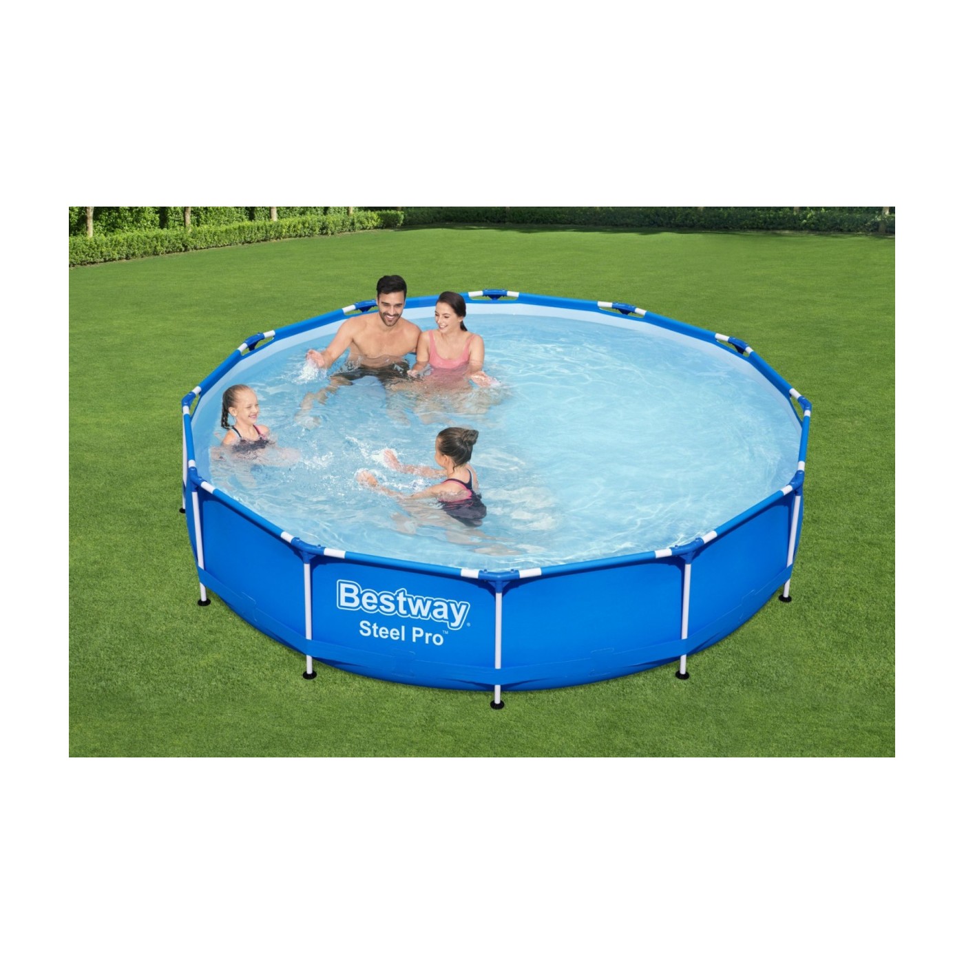 Steel Pro Steel Pool 366x76 Kulatý BESTWAY na zahradu