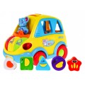 Interaktivní Smartbus pro děti 18m+ Echoes of Light + Shape Sorter + Shape Changing Pads