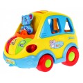 Interaktivní Smartbus pro děti 18m+ Echoes of Light + Shape Sorter + Shape Changing Pads