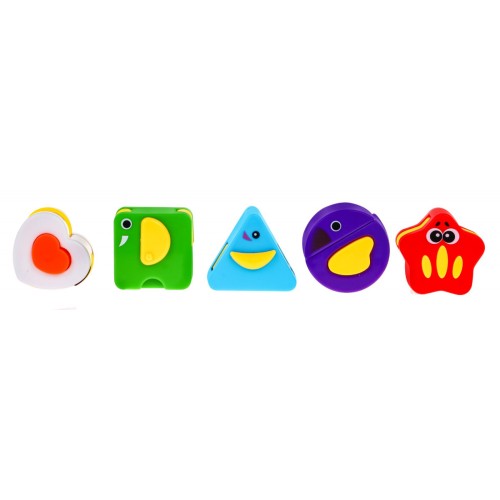 Interaktivní Smartbus pro děti 18m+ Echoes of Light + Shape Sorter + Shape Changing Pads