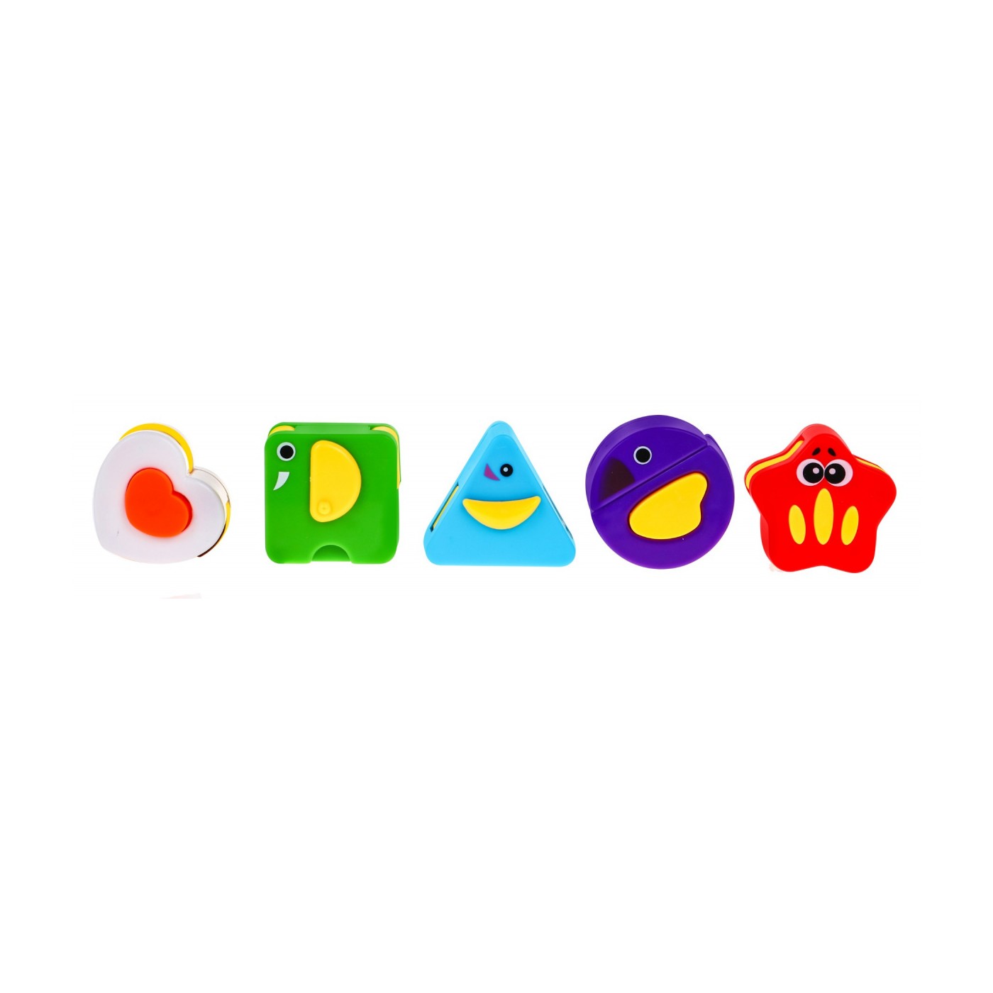 Interaktivní Smartbus pro děti 18m+ Echoes of Light + Shape Sorter + Shape Changing Pads