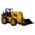 Dětský buldozer na dálkové ovládání 3+ model 1:24  Pohyblivá lžíce + Zvuky + Doplňky