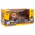 Dětský buldozer 8+ Dálkové ovládání model 1:18 Kovové pohyblivé části