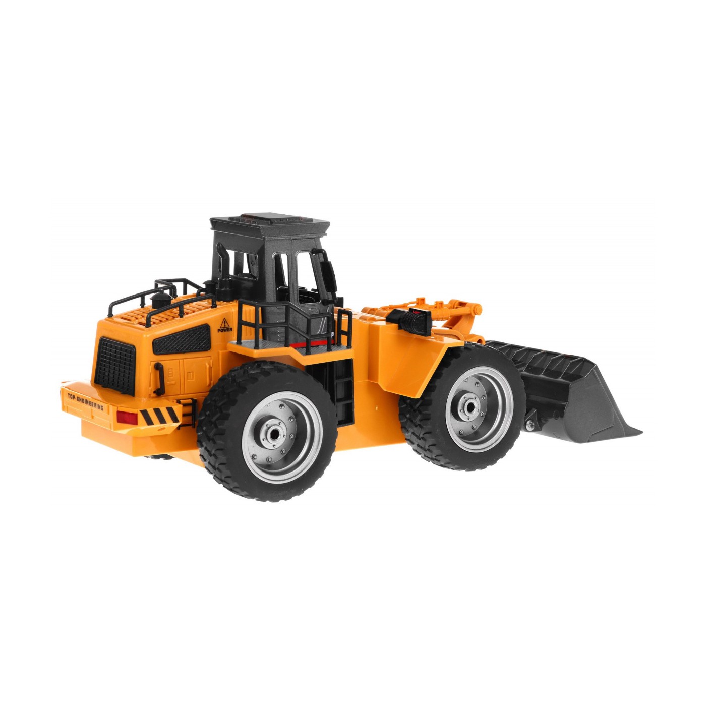 Dětský buldozer 8+ Dálkové ovládání model 1:18 Kovové pohyblivé části