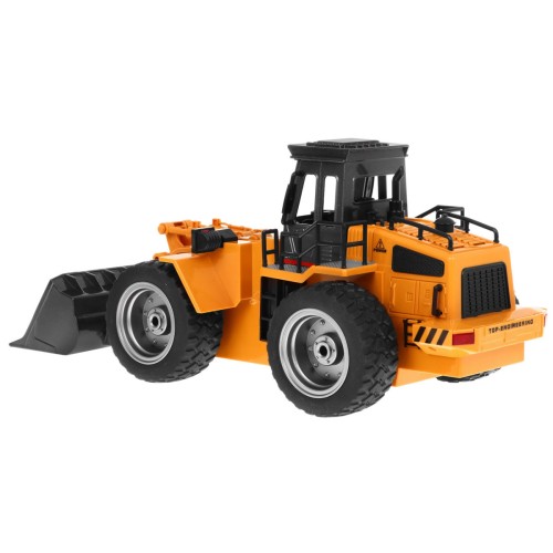 Dětský buldozer 8+ Dálkové ovládání model 1:18 Kovové pohyblivé části