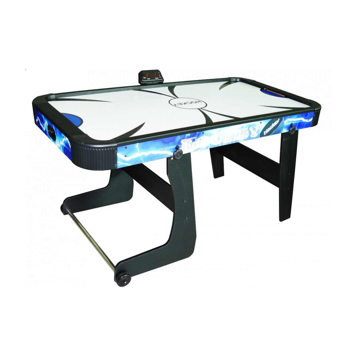 Cymbergaj pro děti + Hrací stůl s MDF + Elektronický sčítač bodů + Rodinný vzdušný hokej 152x74x80cm