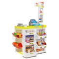 Supermarket pro děti 3+ Selednowy Zábava v obchodě 24 el. Vozík + zboží + interaktivní skener