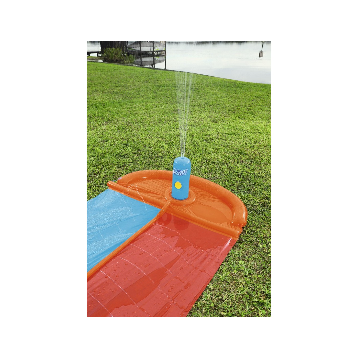 Skluzavka H2O GO 549cm sprcha Crazy Race BESTWAY