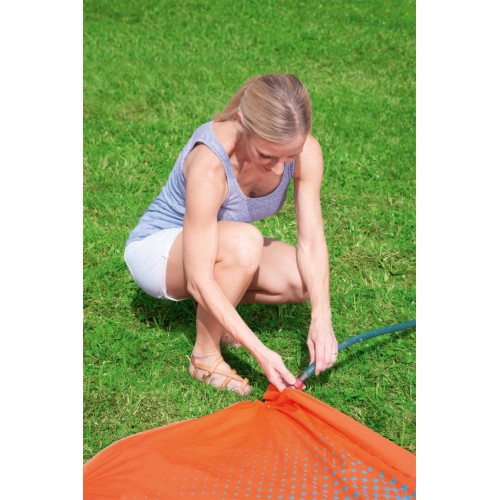 Dětská vodní skluzavka 3+ jedna dráha 488 cm BESTWAY + opravná tyč