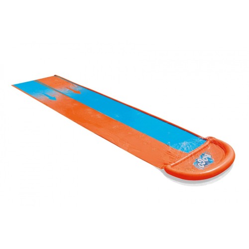 Dětská vodní skluzavka 3+ dvojitá dráha 488 cm BESTWAY + opravná záplata