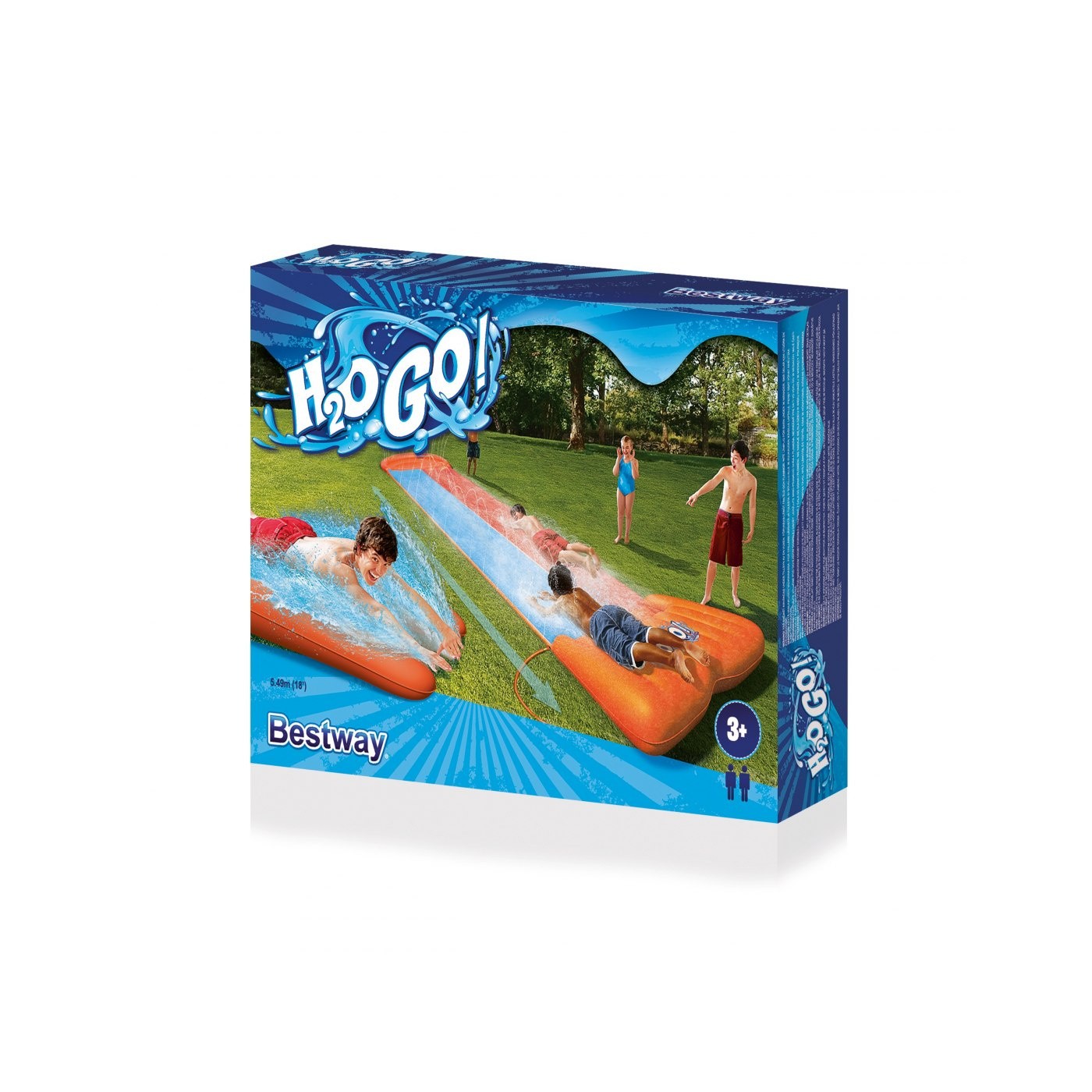 BESTWAY H2O GO Speed Ramp Double Slip 549 cm