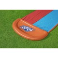 Dvojitá vodní skluzavka pro děti 3+ tsunami dráha 488 cm BESTWAY + opravná záplata