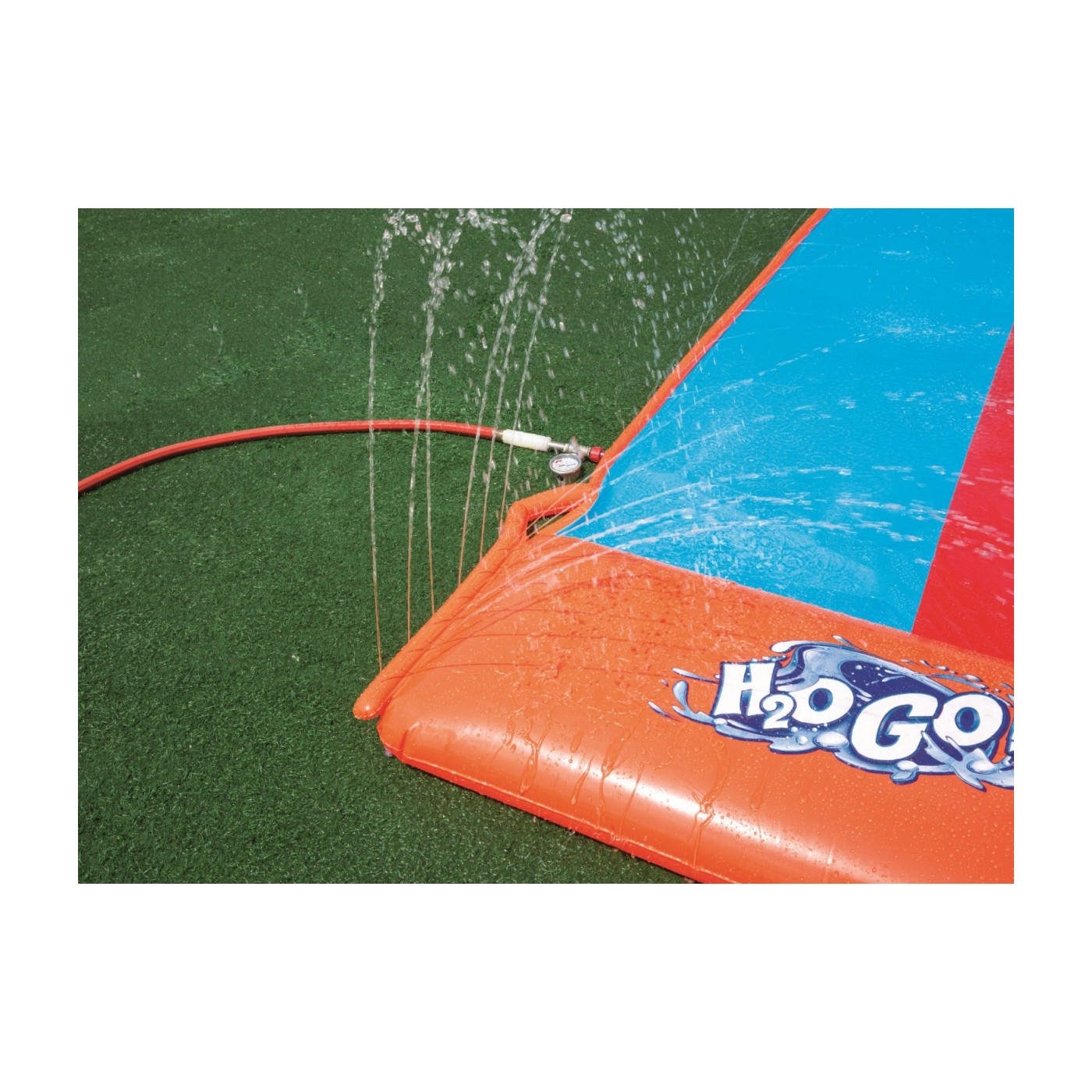 H2OGO Aqua Rampa Dvojitá skluzavka 549 cm BESTWAY
