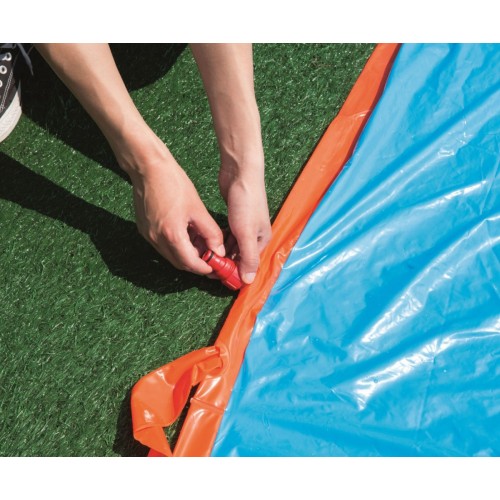 H2OGO Aqua Rampa Dvojitá skluzavka 549 cm BESTWAY