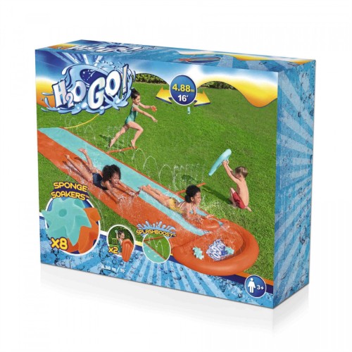 Dvojitá skluzavka H2O GO Speed Ramp 488 cm