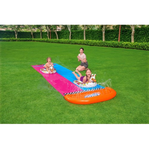 Dvojitá skluzavka Race Lam H2O GO 488 cm