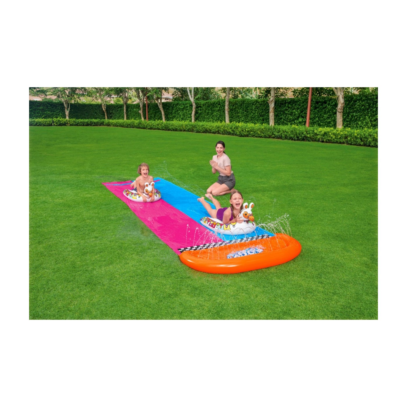Dvojitá skluzavka Race Lam H2O GO 488 cm
