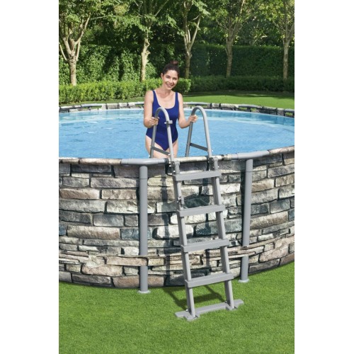 Ocelový bazén 14 FT 427 x 122 cm Power Steel BESTWAY