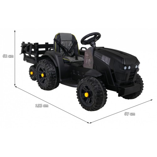 Přívěs Tractor Titanium Z černý