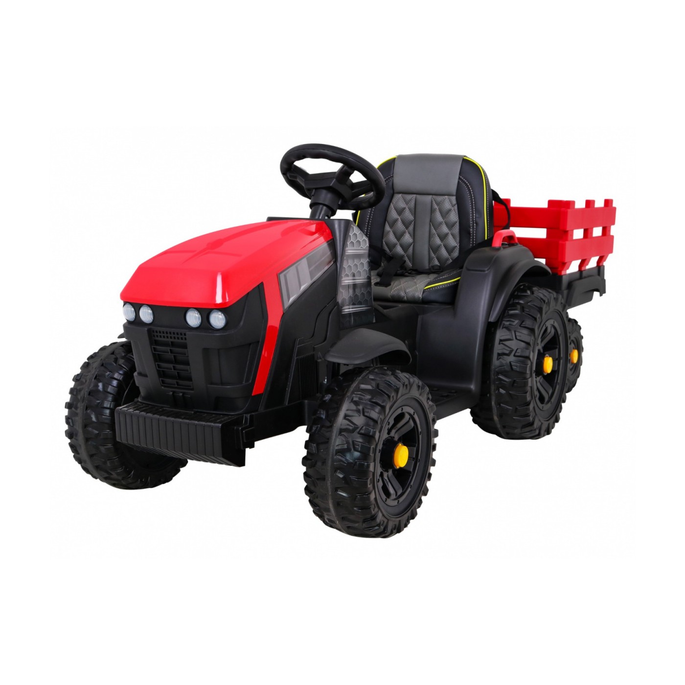 Traktor Titanium Z Trailer červený