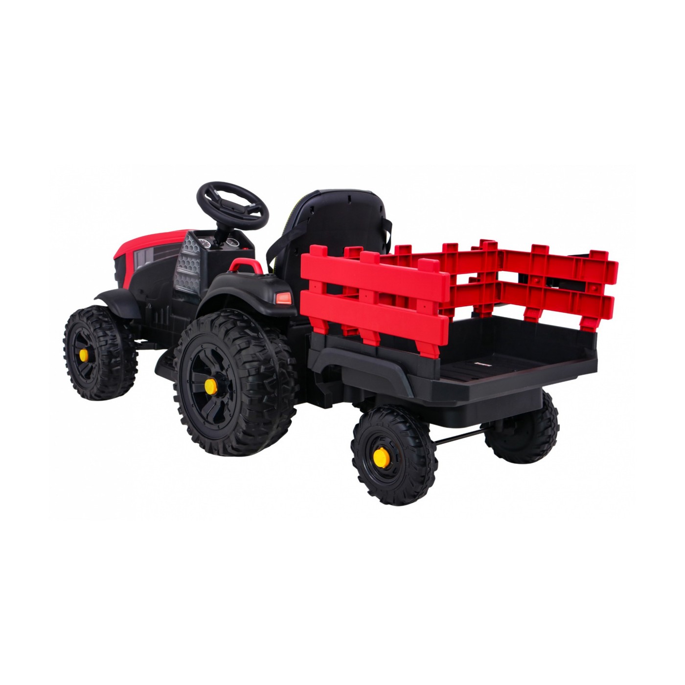 Traktor Titanium Z Trailer červený