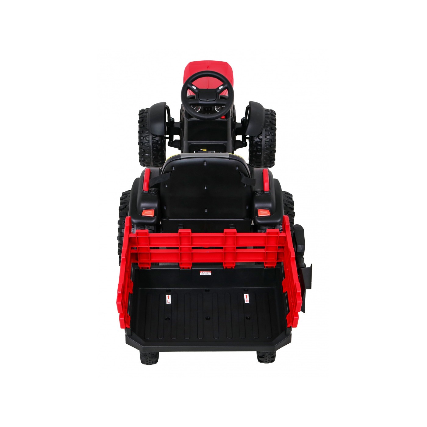 Traktor Titanium Z Trailer červený