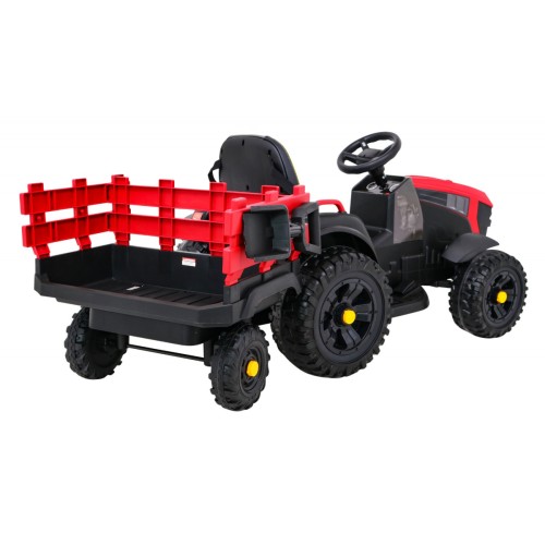 Traktor Titanium Z Trailer červený