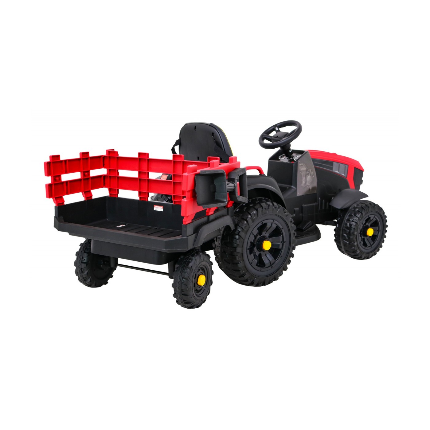 Traktor Titanium Z Trailer červený