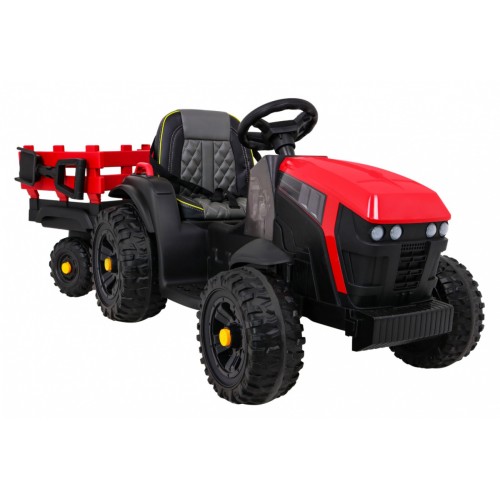 Traktor Titanium Z Trailer červený