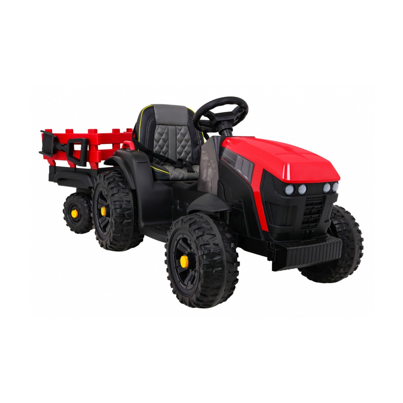 Traktor Titanium Z Trailer červený