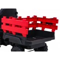 Traktor Titanium Z Trailer červený