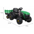 Traktor Titanium Z přívěs zelený