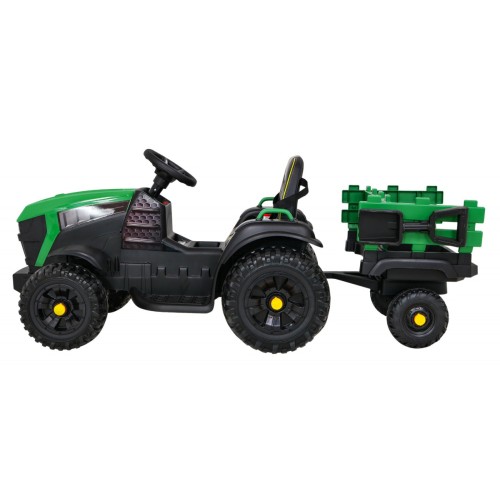 Traktor Titanium Z přívěs zelený