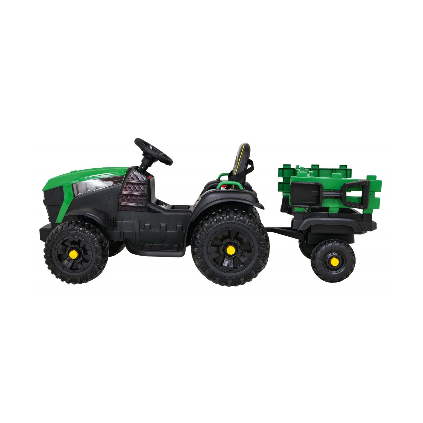 Traktor Titanium Z přívěs zelený