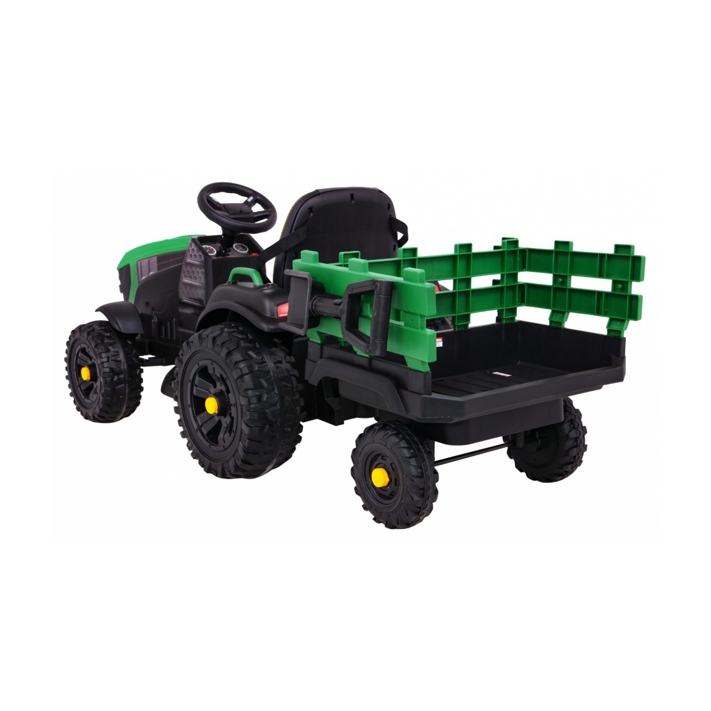 Traktor Titanium Z přívěs zelený