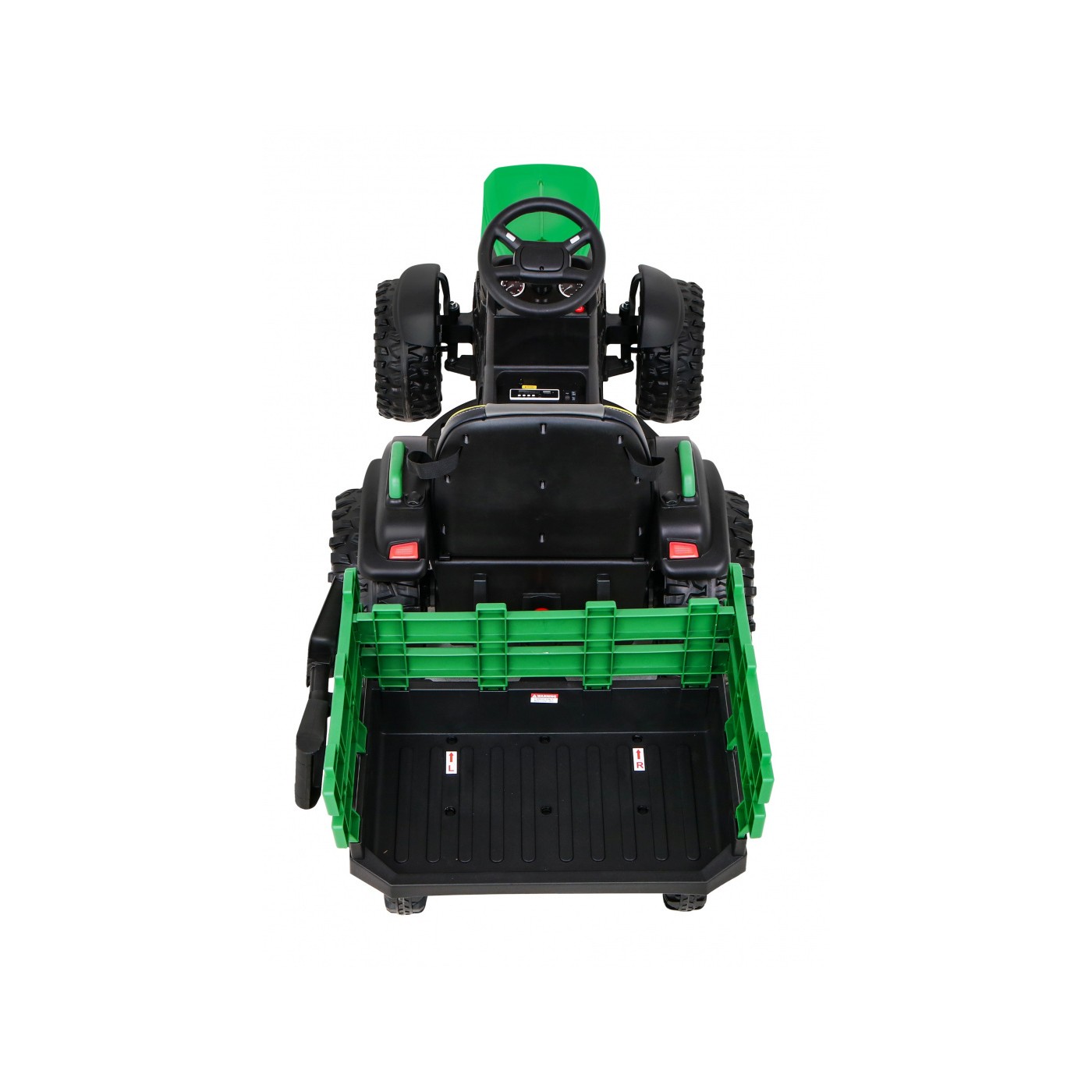 Traktor Titanium Z přívěs zelený