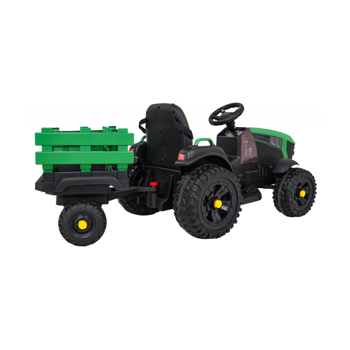 Traktor Titanium Z přívěs zelený