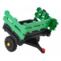 Traktor Titanium Z přívěs zelený