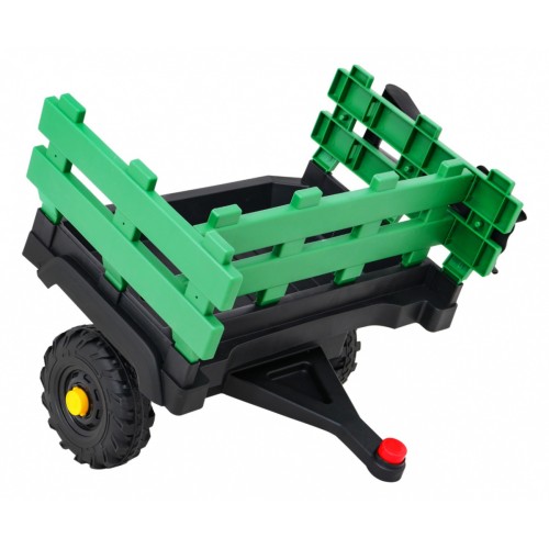 Traktor Titanium Z přívěs zelený