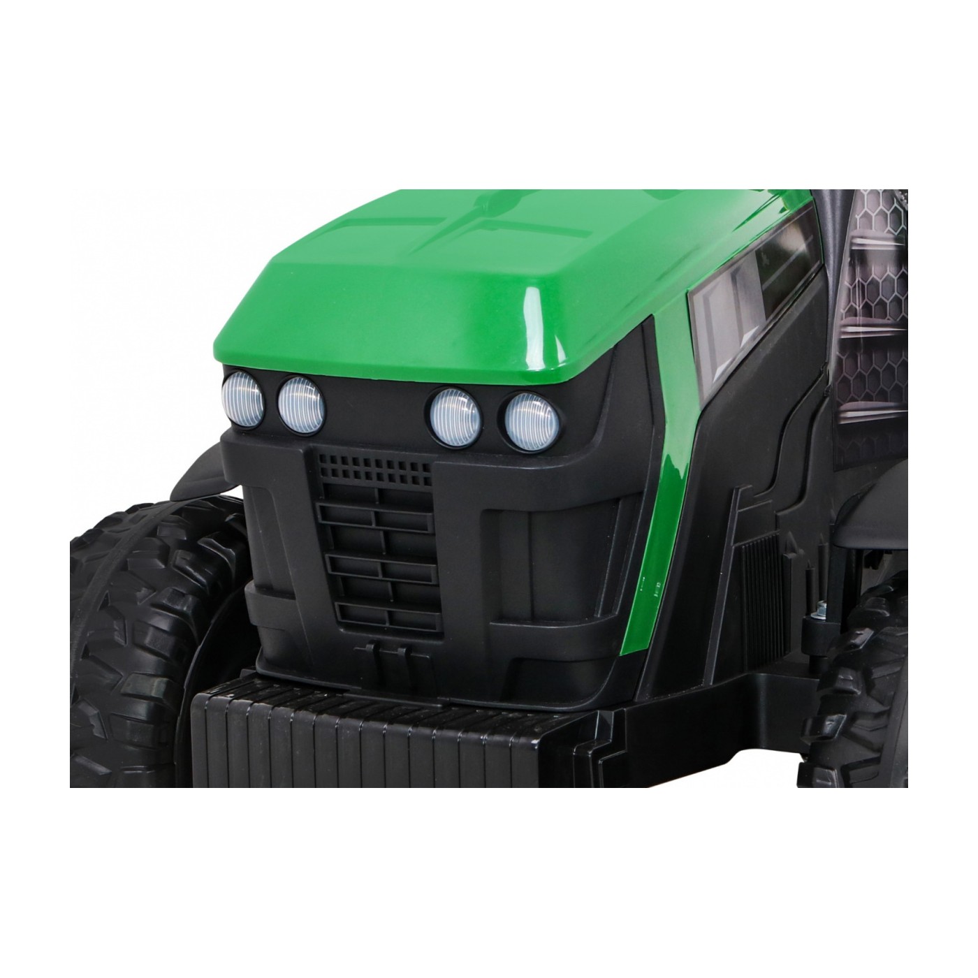 Traktor Titanium Z přívěs zelený