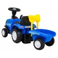 Traktor s přívěsem New Holland T7 Místo pro děti + Doplňky + Zvuky + LED