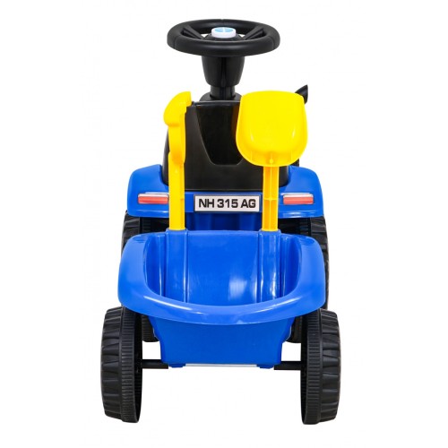 Traktor s přívěsem New Holland T7 Místo pro děti + Doplňky + Zvuky + LED