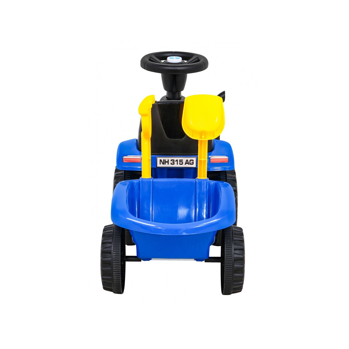 Traktor s přívěsem New Holland T7 Místo pro děti + Doplňky + Zvuky + LED
