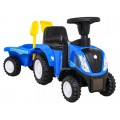 Traktor s přívěsem New Holland T7 Místo pro děti + Doplňky + Zvuky + LED