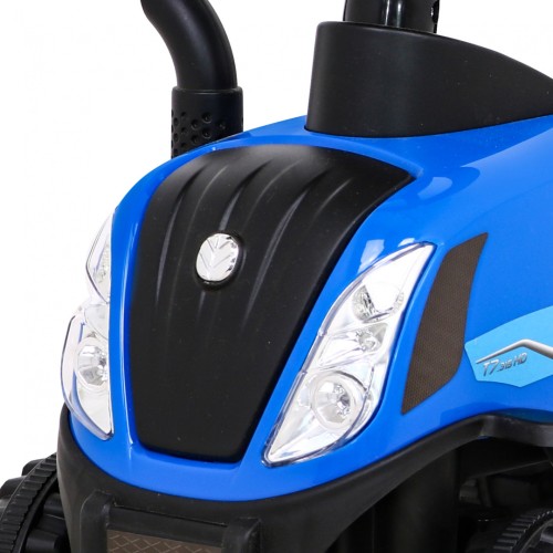 Traktor s přívěsem New Holland T7 Místo pro děti + Doplňky + Zvuky + LED