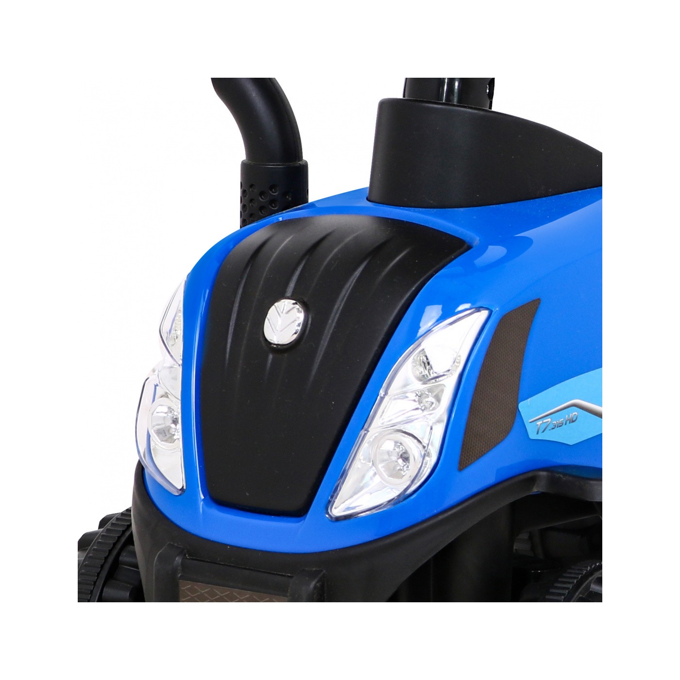 Traktor s přívěsem New Holland T7 Místo pro děti + Doplňky + Zvuky + LED