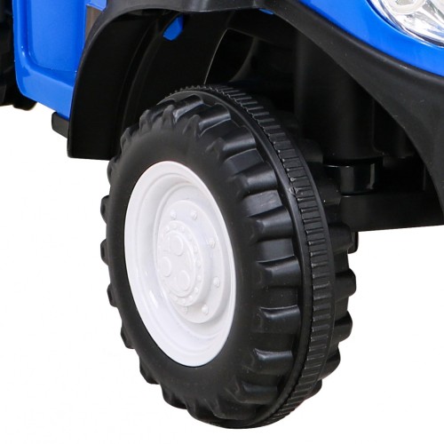 Traktor s přívěsem New Holland T7 Místo pro děti + Doplňky + Zvuky + LED